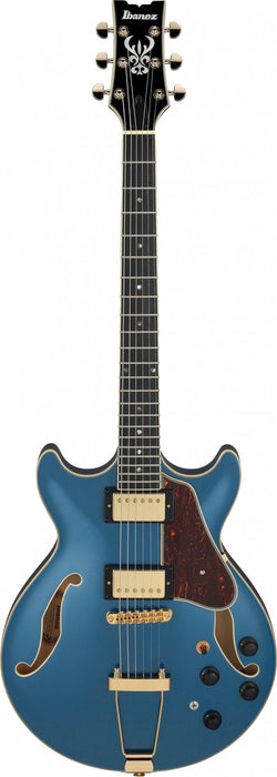IBANEZ Artcore Expressionist AM Hollow Body Guitar 6-String - Prussian Blue Metallic