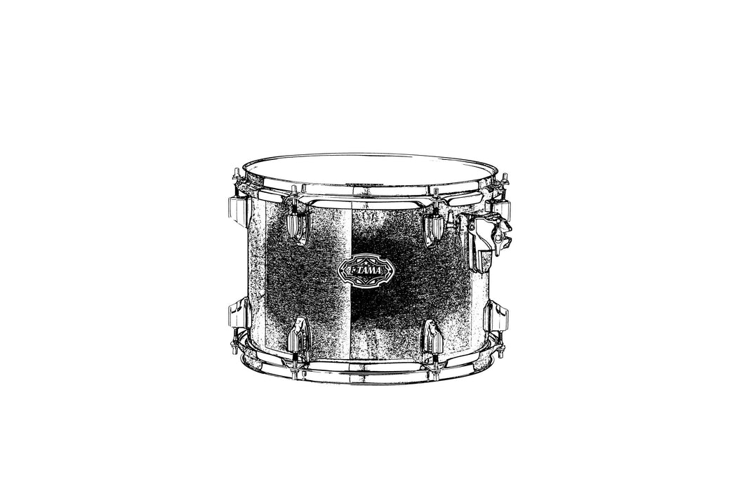 TAMA Concert Tom 12" x 9" - Vintage Antique Maple/Chrome HW