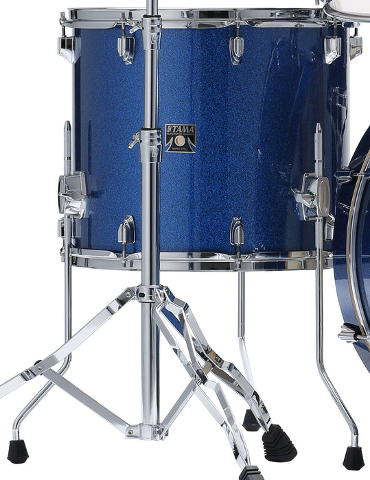 TAMA Superstar Classic Floor Tom 14" x 12" - Indigo Sparkle/Chrome HW