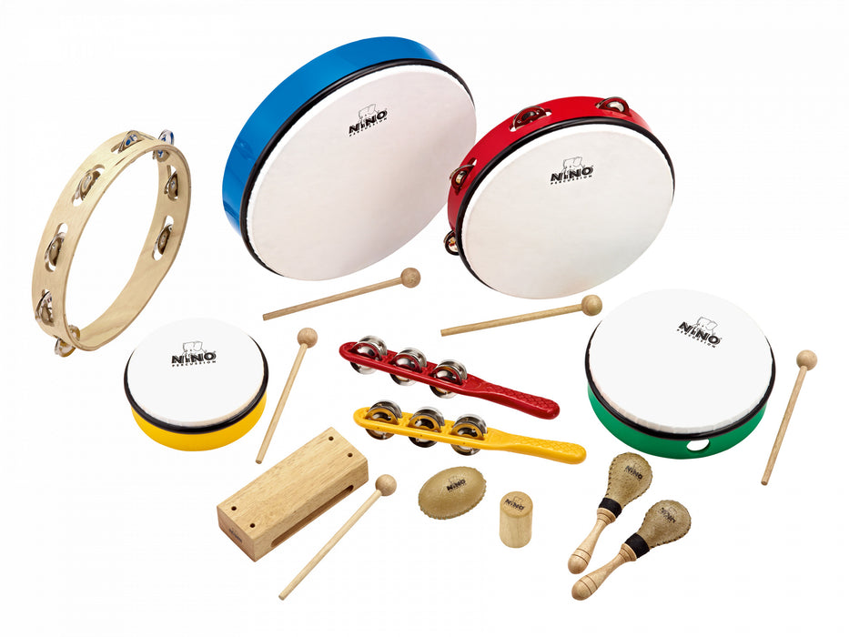 NINO Percussion Rhythm Assortment Set - 12 pcs