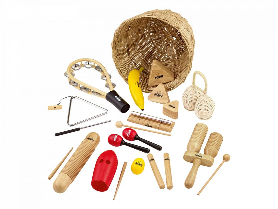 NINO Percussion Rhythm Assortment Set - 15 pcs