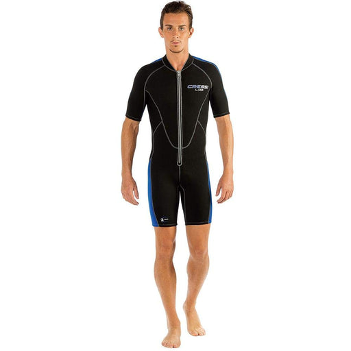 Cressi Lido Neoprene Short, Black/Blue, L