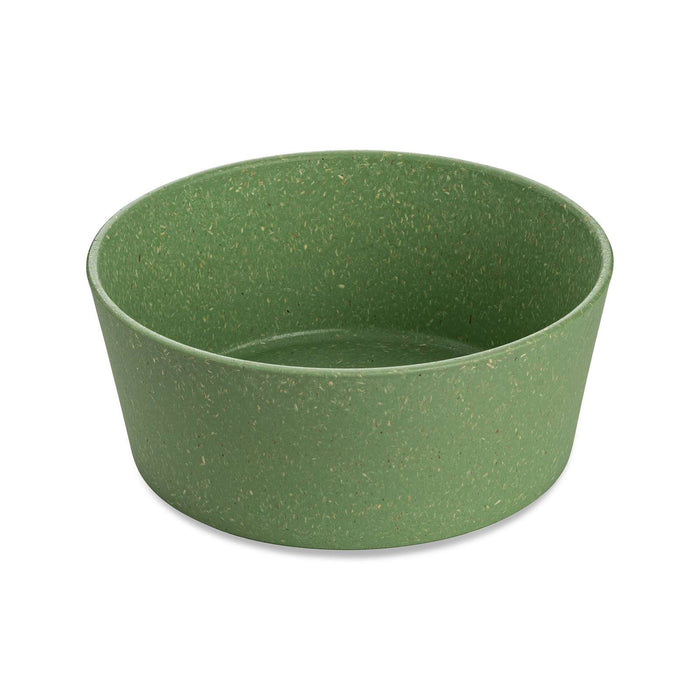 Koziol Set of two 400ml Connect organic leaf green bowls 7102703
