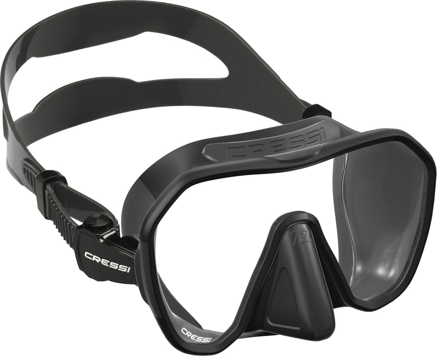 Cressi Z2 Frameless Masks, Black