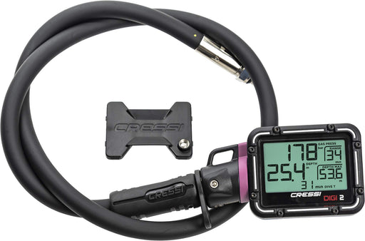 Cressi Digi2 Digital Depth & Pressure Gauges, Pink