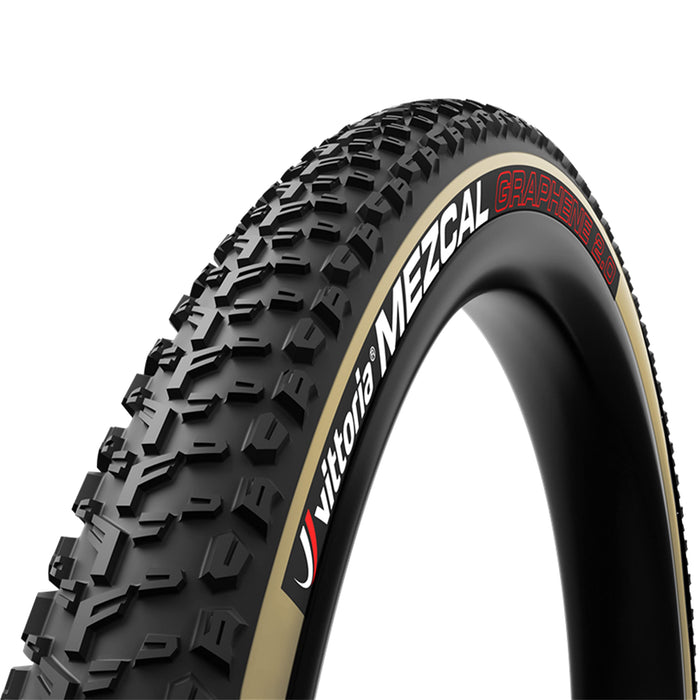Vittoria Mezcal Mountain Bike Tires for Dry Terrain Conditions - Cross Country XC-Trail TNT G2.0 MTB Tire (29x2.6)