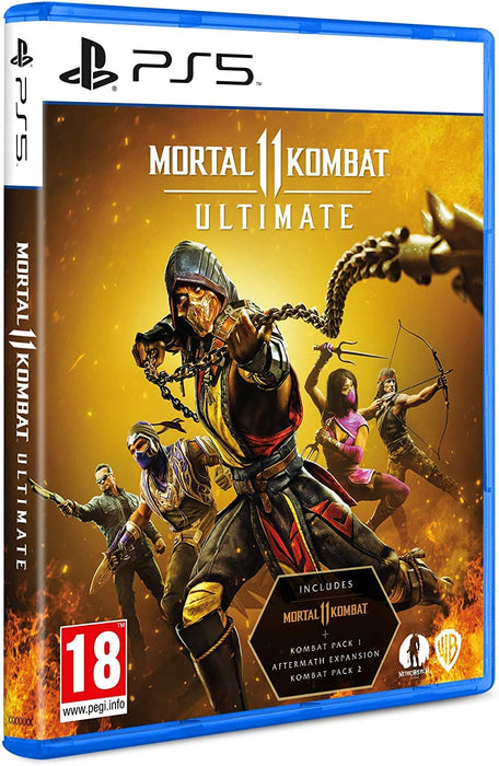 WARNER BROS Mortal Kombat 11 - Ultimate Edition (Includes Kombat Pack 1 & 2 + Aftermath Expansion) PS5