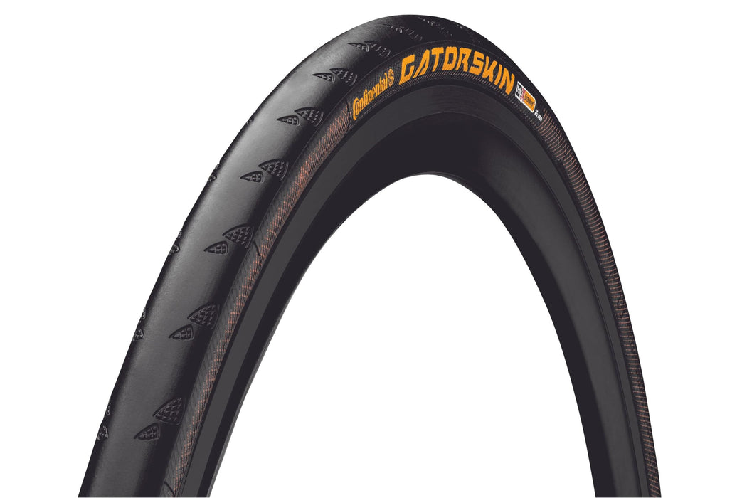 Continental Gatorskin DuraSkin Bicycle Tire (700x25, Wire Beaded, Black)