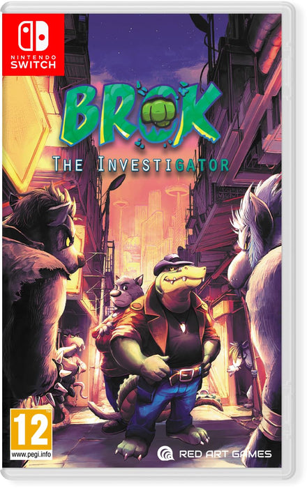 Red Art Games Brok The Investigator Switch