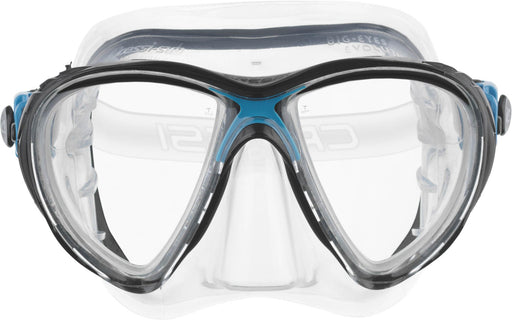 Cressi Big Eyes Evolution, Clear/Black/Blue