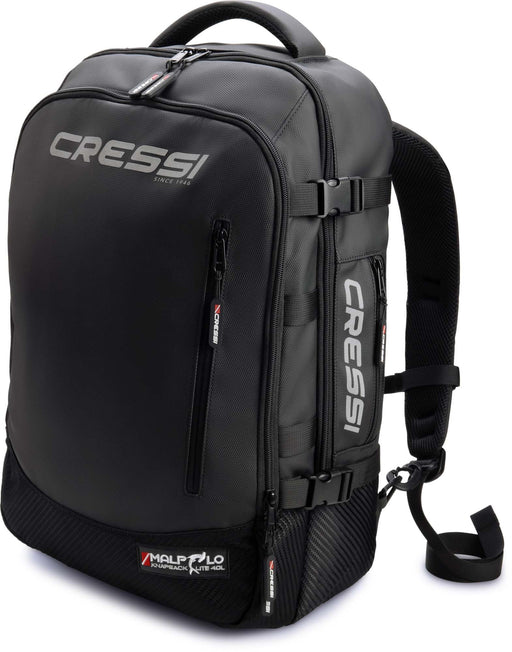 Cressi 40 Liter Malpelo Backpack - Laptop Compartment - Bottle Holder - Adjustable Straps- Compartments for Organization