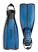 Cressi Pro Light Adjustable Open Heel Fins, Black/Blue, S/M
