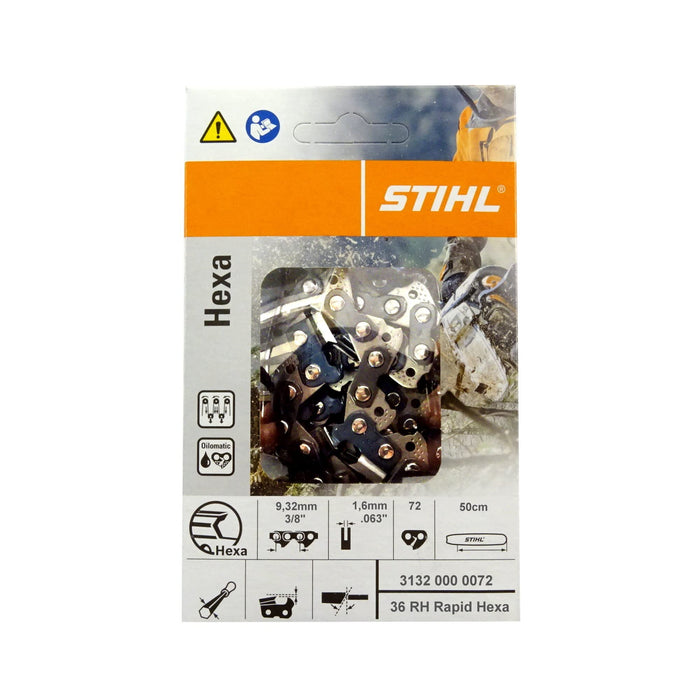 Stihl 3132-000-0072 36 RH Rapid Hexa chain