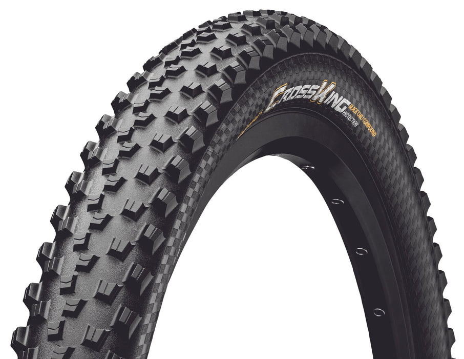 Continental Cross King Tire - 26 x 2.20, Tubeless, Folding, Black, BlackChili, ProTection, E25