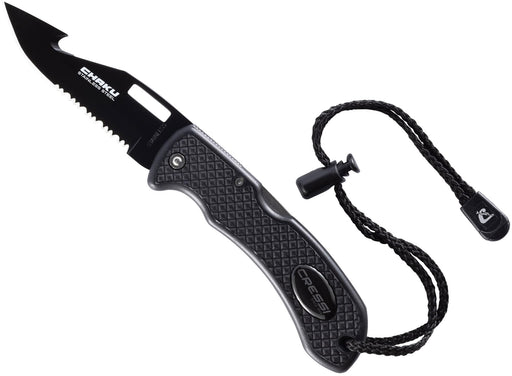 Cressi Chaku, Black, Black Electroplated Blade