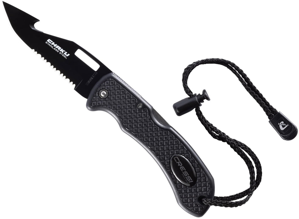 Cressi Chaku, Black, Black Electroplated Blade
