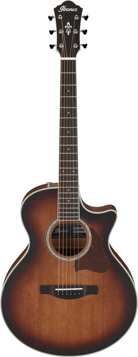 IBANEZ AE Acoustic Guitar 6 String - Mahogany Sunburst Open Pore