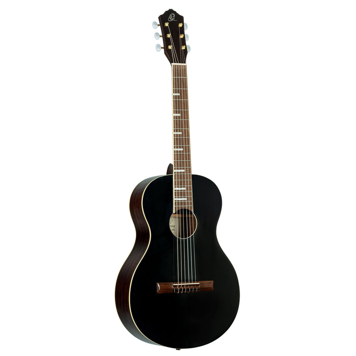 ORTEGA Ranger Series 4/4 Nylon String Guitar 6-String - Black + Gig Bag