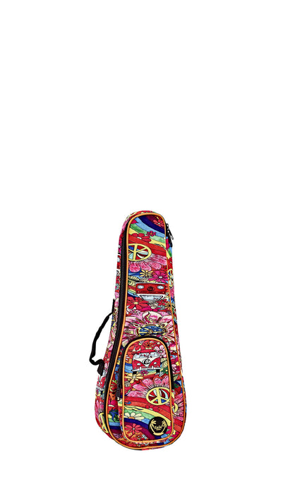 KEIKI Designer Series Soprano Ukulele Bag - Peace '68