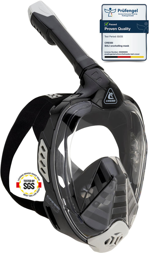 Cressi Bali, Black/Grey, S/M
