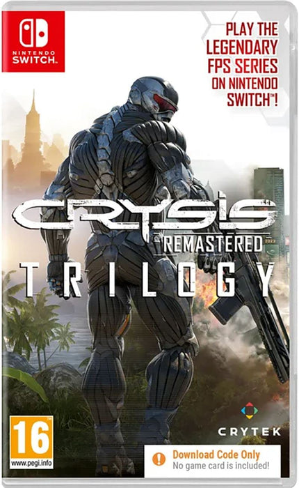 Crytek Crysis Remastered Trilogy (Code in a Box) Switch