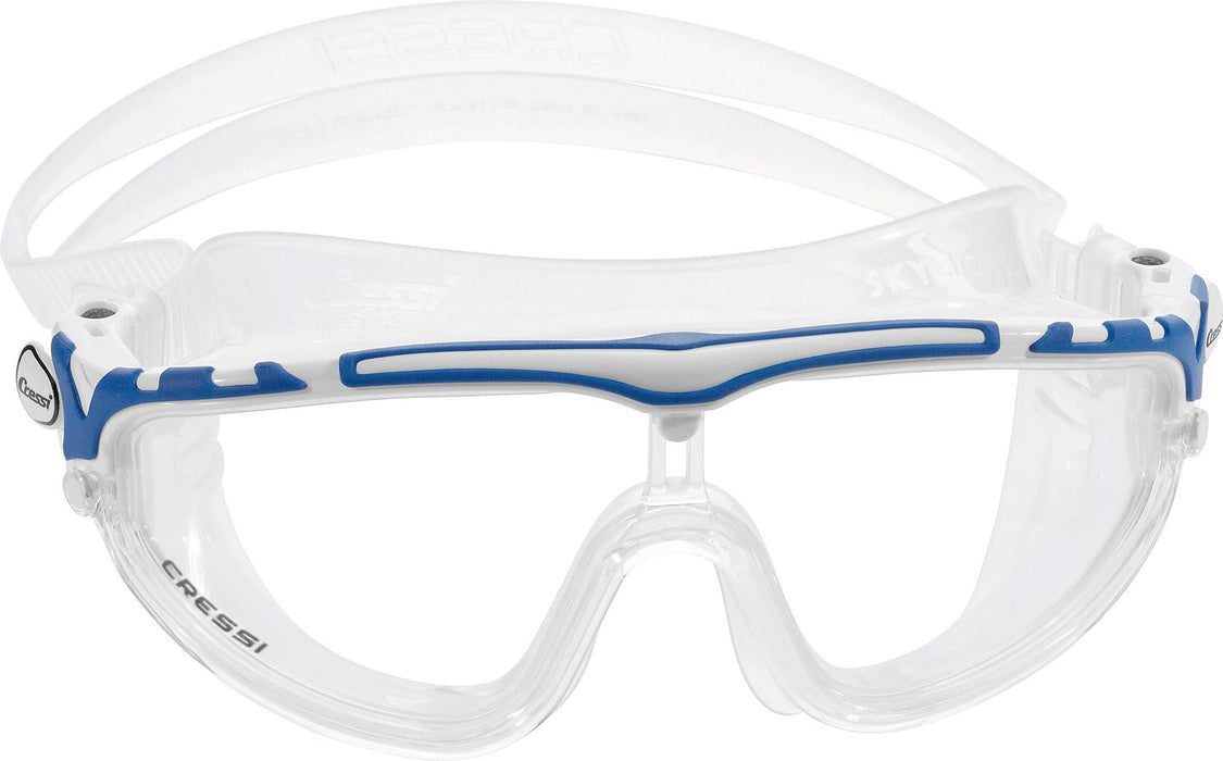 Cressi Skylight, Clear-White/Blue, Clear Lens