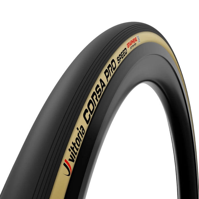 Vittoria Corsa Pro Speed - (700x26) - Performance Road Bike Tire - Foldable TLR Bicycle Tire