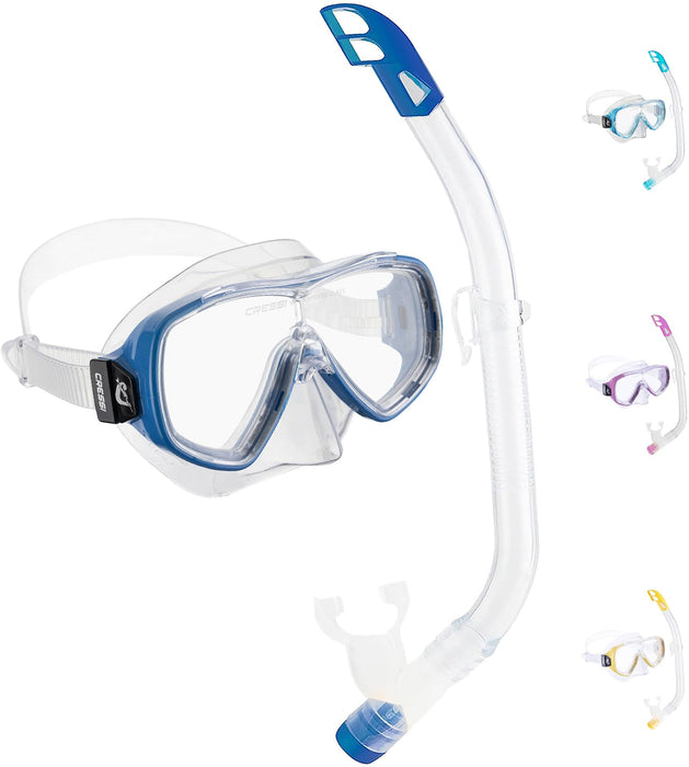 Cressi Ondina & Top Jr, clear/blue