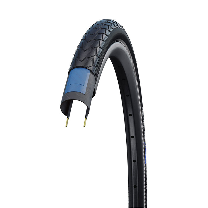 Schwalbe Marathon Racer Race Guard 55-85PSI Tire, Black, 20" x 1.5