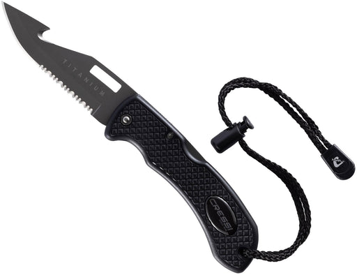 Cressi Chaku, Black, Titanium Blade