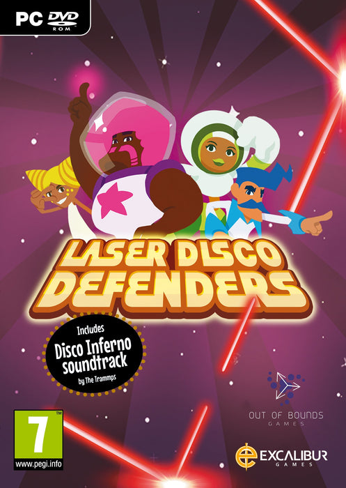 EXCALIBUR LASER DISCO DEFENDERS PC