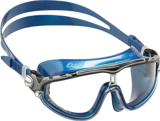 Cressi Unisex's Skylight Swim Goggles, Blue Nery/Black, Adult Large