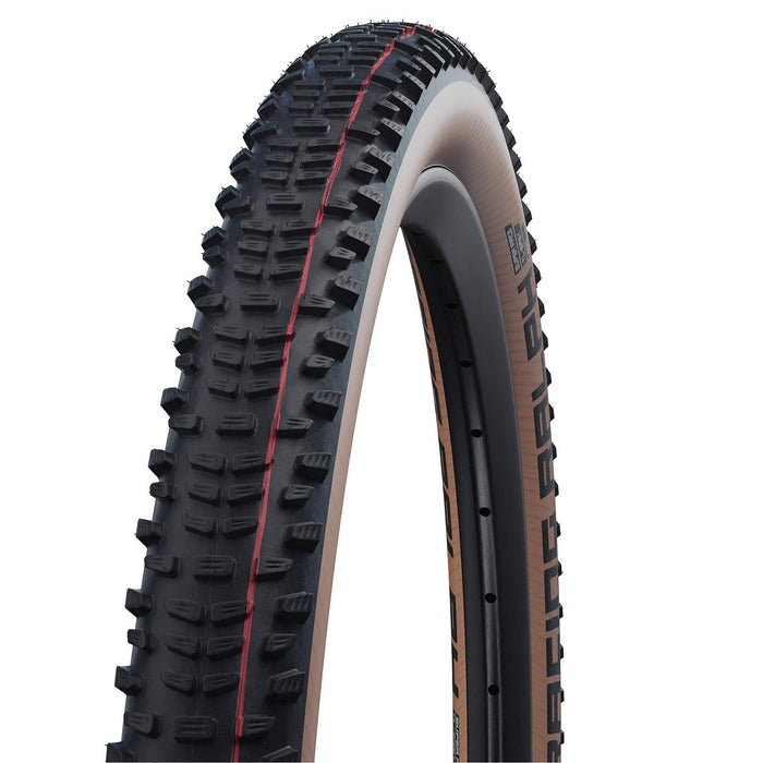 Schwalbe - Racing Ralph XC Race Tubeless Folding Rear Wheel Bike Tire |29 x 2.35 | Evolution Line, Super Race, Addix SpeedGrip| Black/Transparent