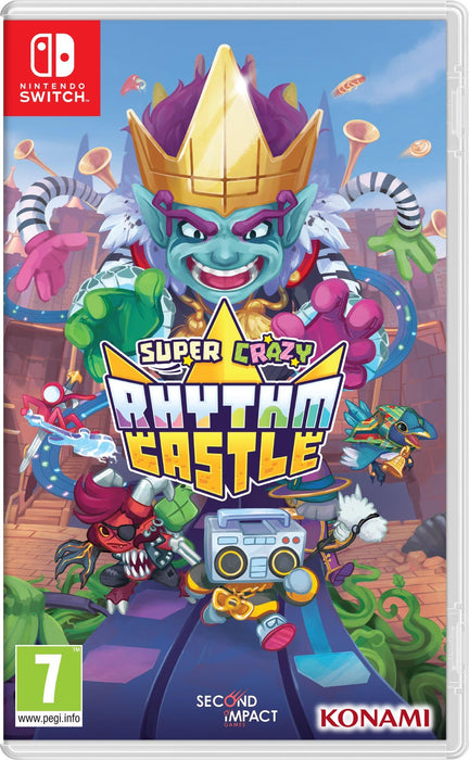 Konami Super Crazy Rhythm Castle Switch