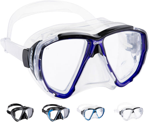 Cressi Big Eyes, Clear/Cobalt