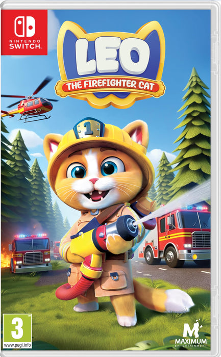 MAXIMUM GAMES Leo:The Firefighter Cat Switch