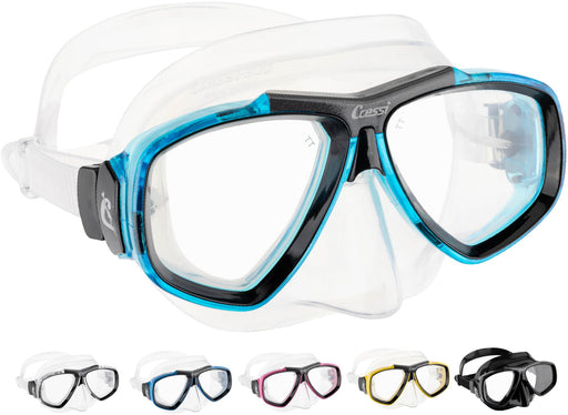 Cressi Focus, Clear/Aquamarine