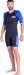 Cressi Tiburon 2 mm Short Sleeves Short Wetsuits, Black/Blue, S