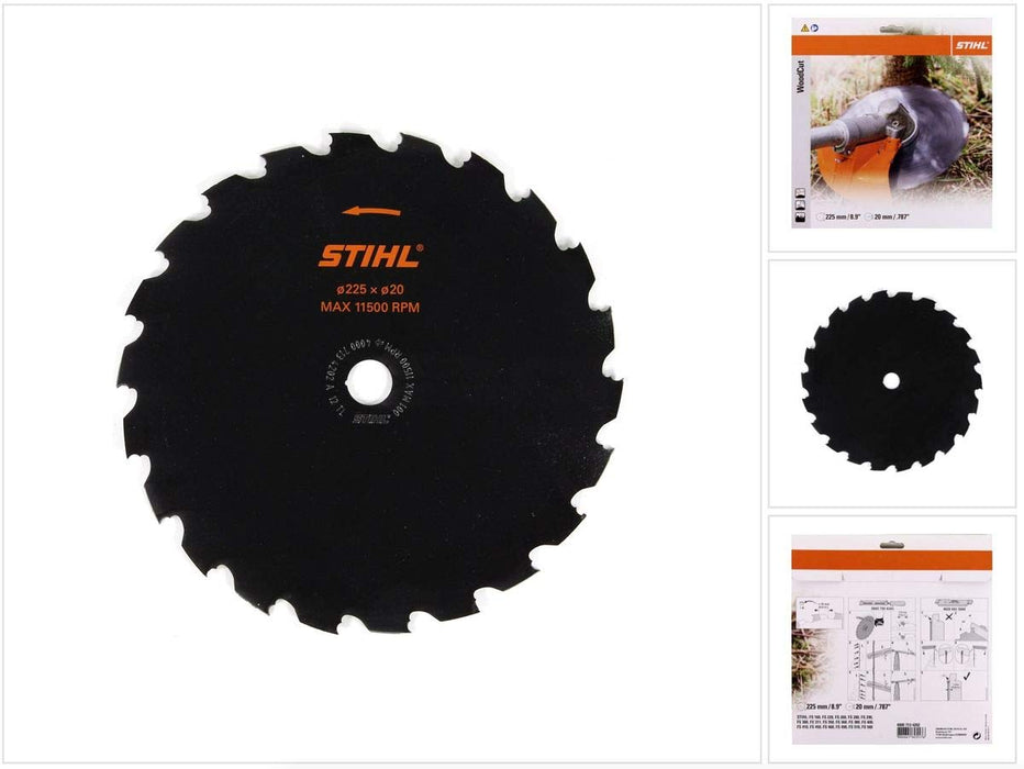 Stihl 4000-713-4202 disc with sharp tooth MZ 225-22 HP