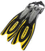 Cressi Frog Plus, black/yellow, L/XL