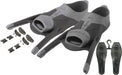 Cressi Gara Modular Foot Pocket, Black, 40/41