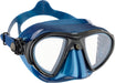 Cressi Nano 2-Lens Masks, Blue Metal/Black