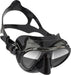 Cressi Nano Crystal, black/black, mirrored lens
