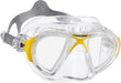 Cressi Nano Crystal, Clear/Yellow