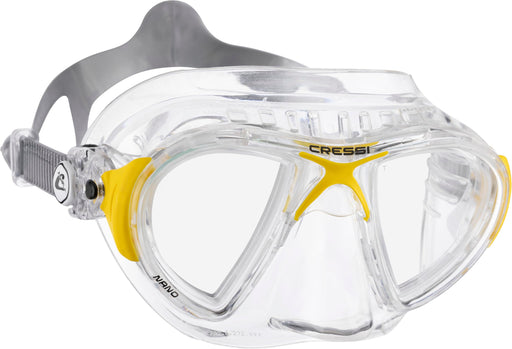 Cressi Nano Crystal, Clear/Yellow