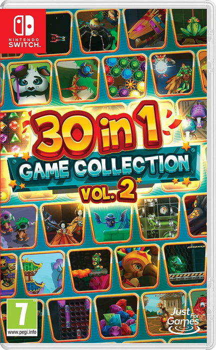 SAS Just For Games 30 in 1 Game Collection Vol.2 Switch