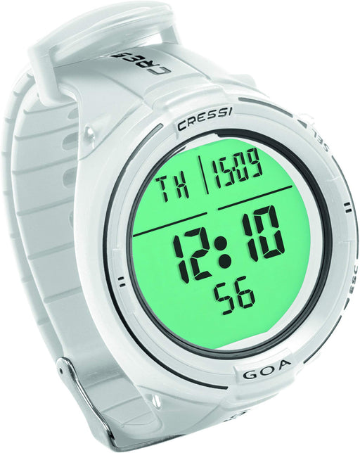 Cressi Goa Scuba Diving Computer, White/Black