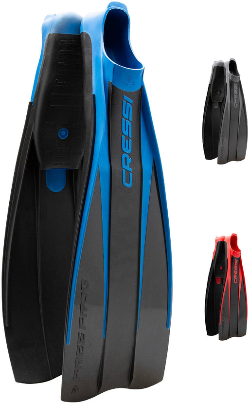 Cressi Free Frog, Blue, 43/44