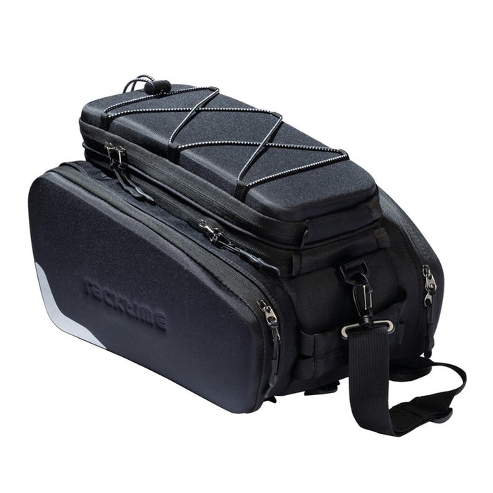 Racktime Unisex Adult Odin Pannier Black 13L+10L