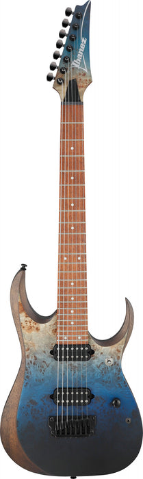 IBANEZ RGD Electric Guitar 7-String - Deep Seafloor Fade Flat